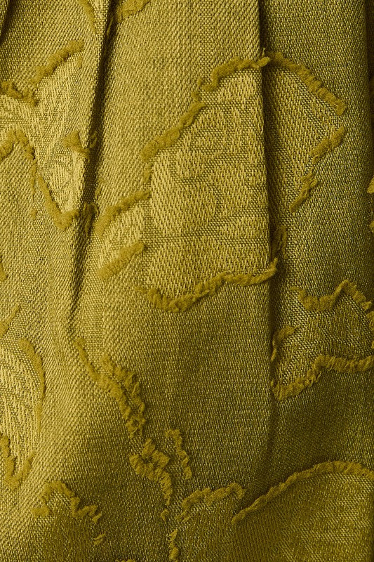 Sleeveless-Jacquard Woven Top